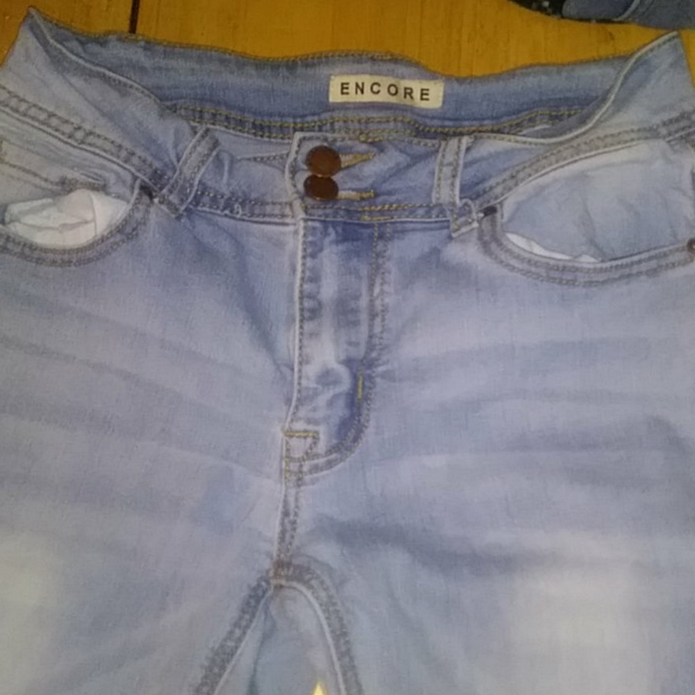 Light blue jeans